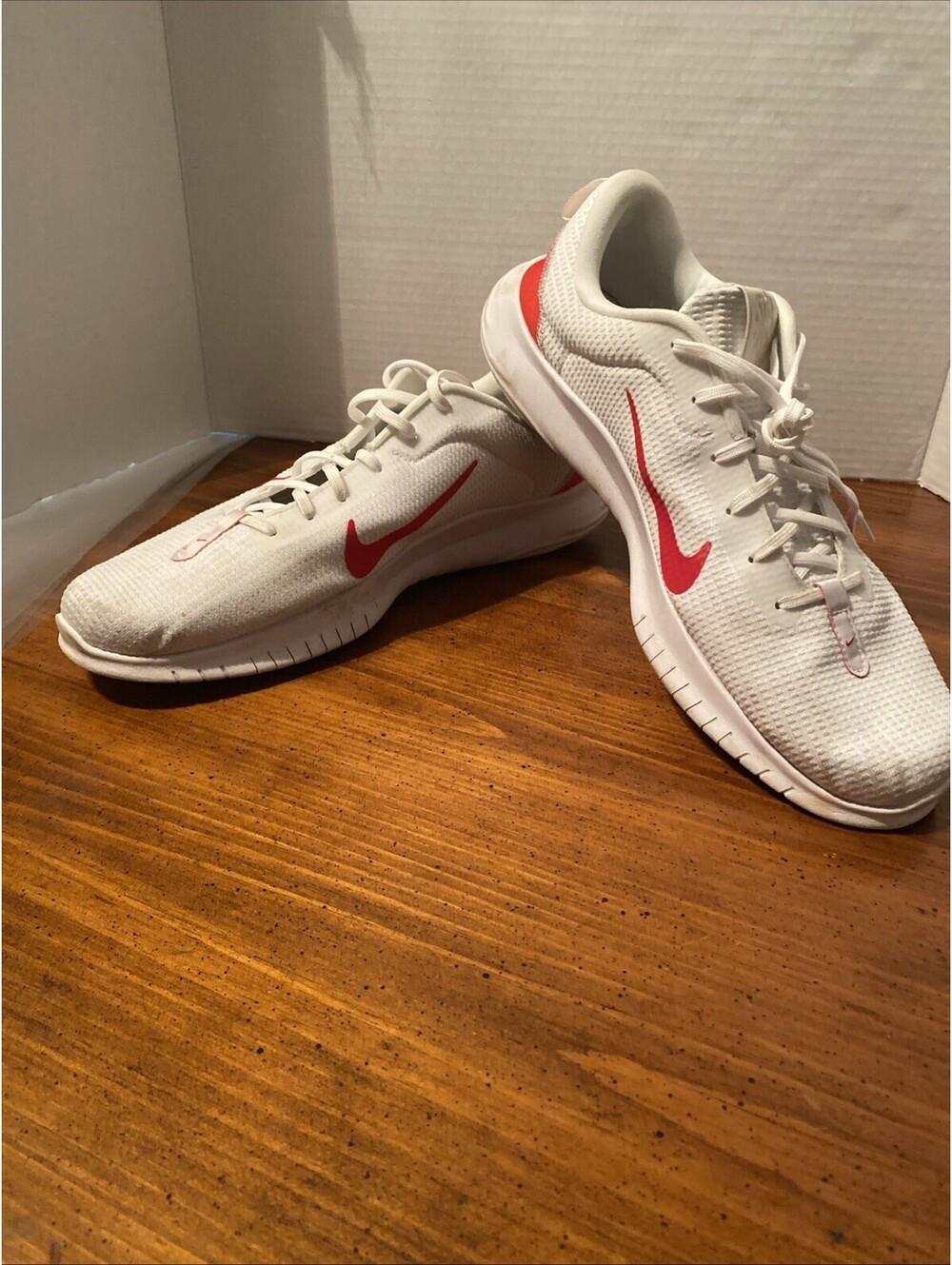 Nike Flex Experience Run 11.5 Men’s Sneakers White University Red DV0740-102 10